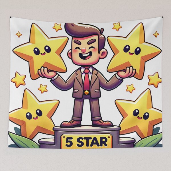 Item preview, I Will Give a 5-Star Rating - Unique Design for Positivity designed and sold by The-Library.