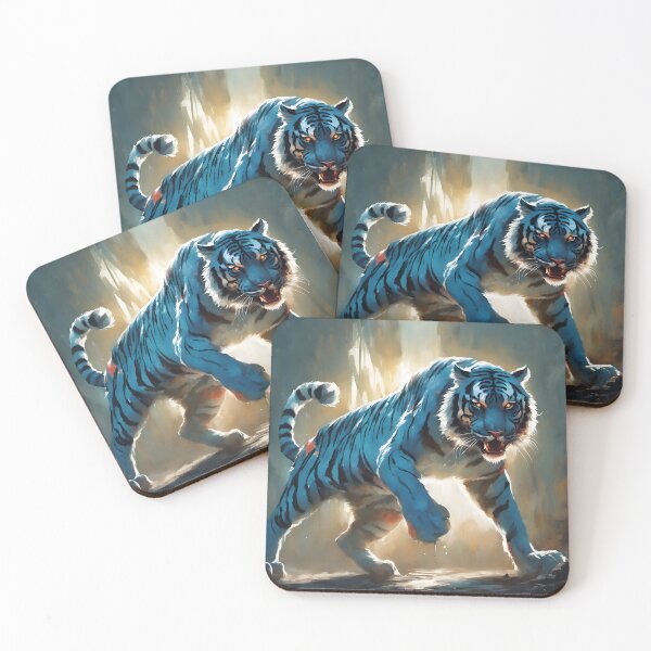 Item preview, Blue Tiger designed and sold by HabitableMoons.