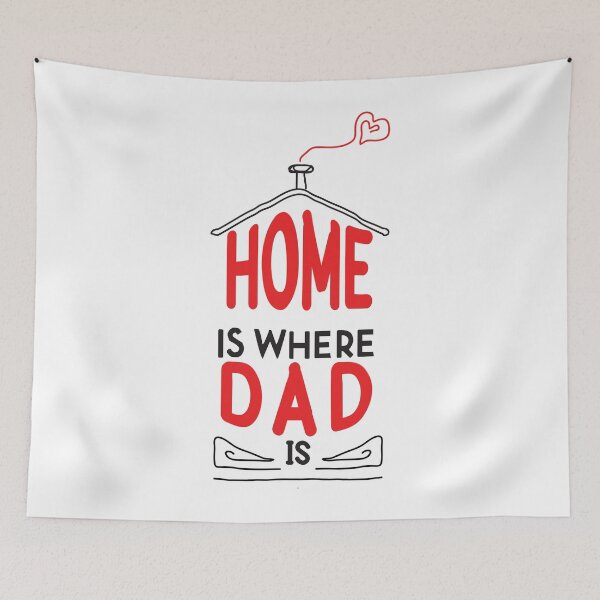 Item preview, Full House Collection- Home Is Where Dad is designed and sold by MilabArt.