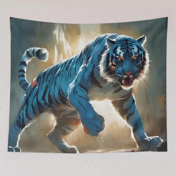 Item preview, Blue Tiger designed and sold by HabitableMoons.