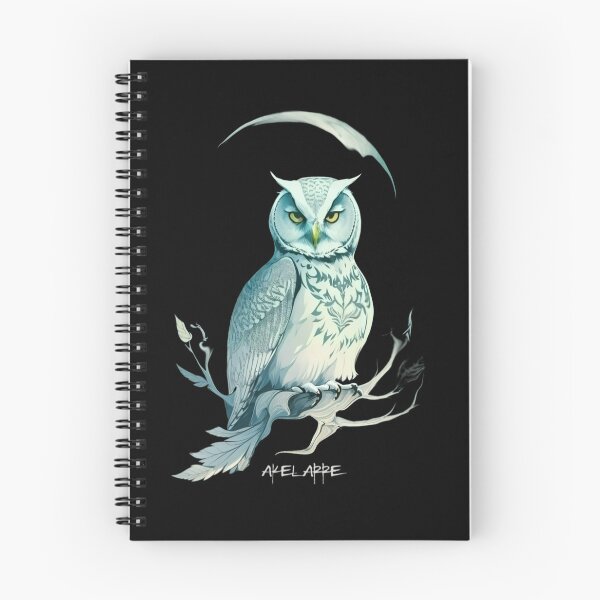 Item preview, Tribal white owl, Akelarre designed and sold by AkelarreDesigns.