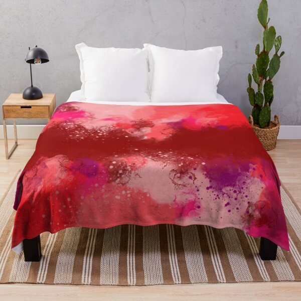 Item preview, Red Abstract Contemporary Painting designed and sold by Joey Santiago.