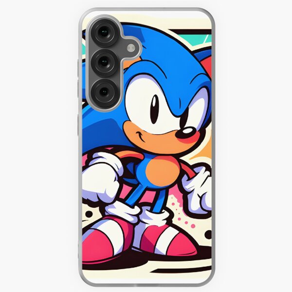 Vista previa del artículo con la obra «Sonic Cartoon», diseñado y vendido por EmmaBetanzos.