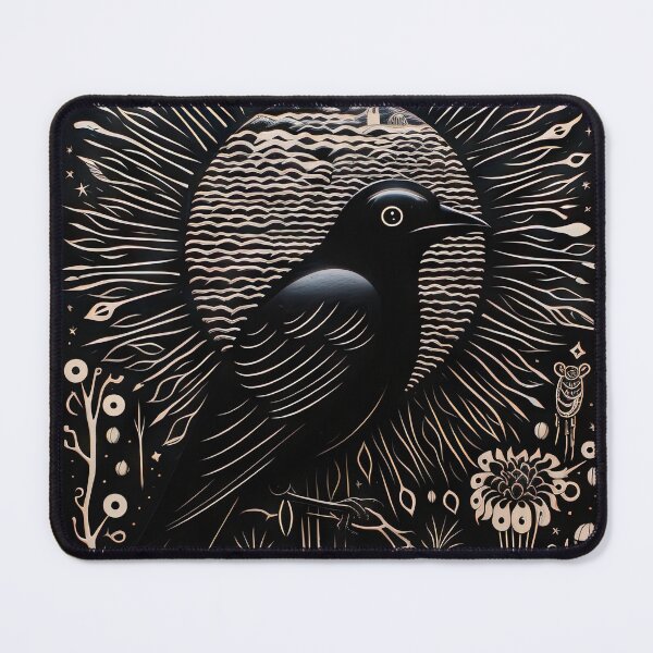 Item preview, Esoteric Blackbird designed and sold by OccultDreams.
