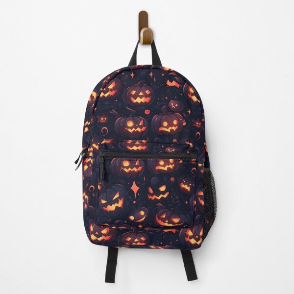 Item preview, Pumpkin Patch of Halloween Scary Pumpkins - Halloween Pattern designed and sold by TheeDigitalDen.