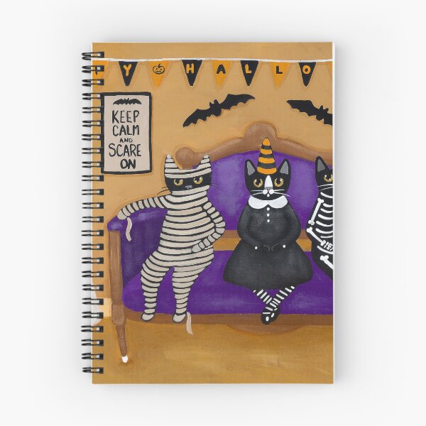 Item preview, The Halloween Party designed and sold by KilkennyCat Art.