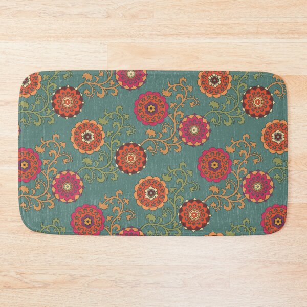 Item preview, Suzani Flowers-Warm designed and sold by Pamelandia.