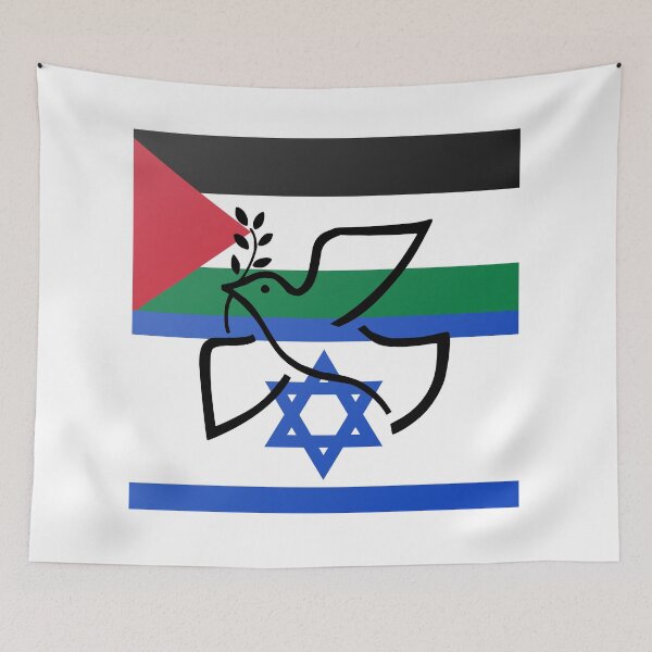 Item preview, Palestine Israel Peace Dove designed and sold by RiadMannan.