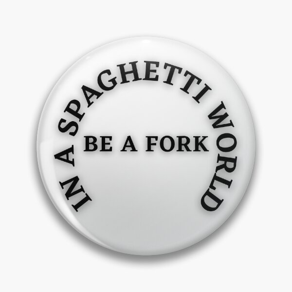 Item preview, Eating Spaghetti World Text in black designed and sold by AIrtisticPrints.