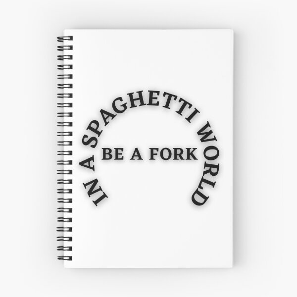 Artikelvorschau, Eating Spaghetti World Text in Schwarz entworfen und verkauft von AIrtisticPrints.