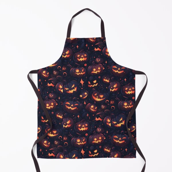 Item preview, Pumpkin Patch of Halloween Scary Pumpkins - Halloween Pattern designed and sold by TheeDigitalDen.