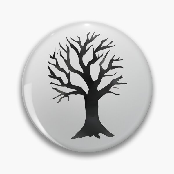 Item preview, Silhouette of the Black Halloween Tree designed and sold by BloomCatB.