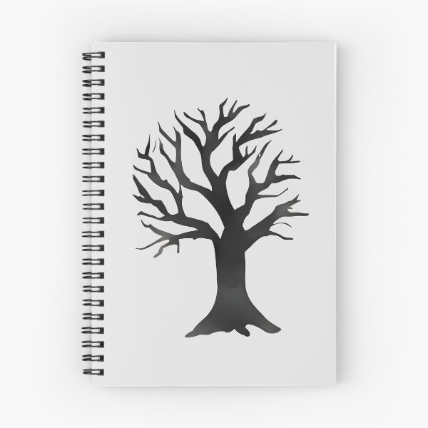 Item preview, Silhouette of the Black Halloween Tree designed and sold by BloomCatB.