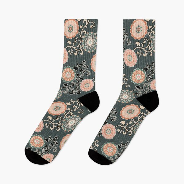 Item preview, Suzani Flowers-Retro designed and sold by Pamelandia.