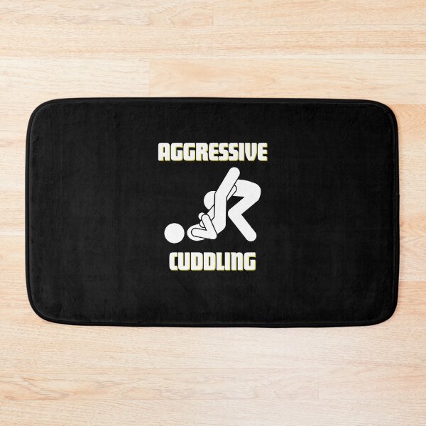 Item preview, Funny jiujitsu Aggressive Cuddling designed and sold by ETIndustries.