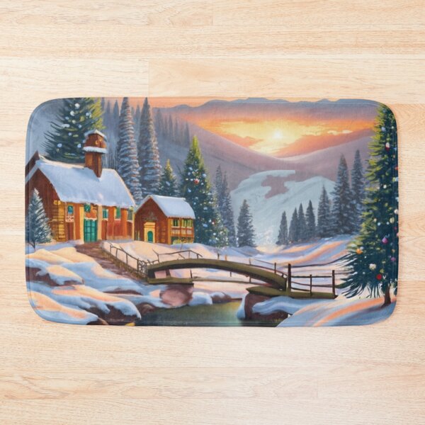 Item preview, Winter Landscape Mountains designed and sold by AOCollections.