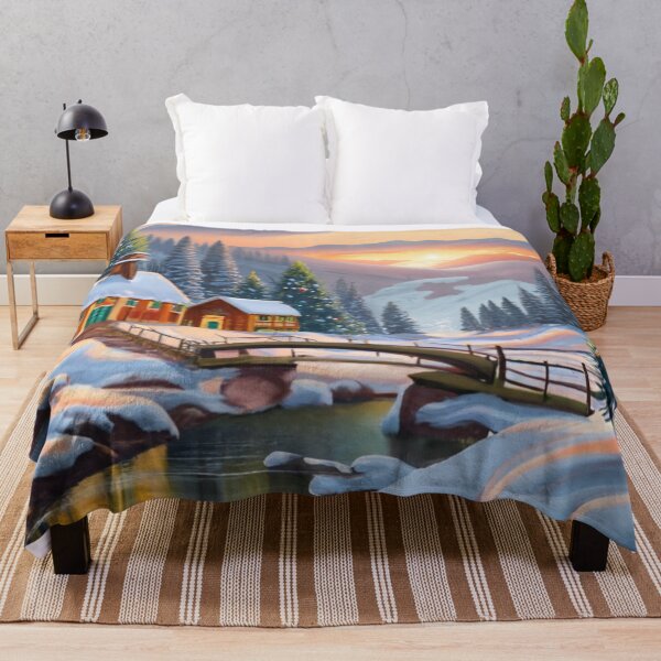 Item preview, Winter Landscape Mountains designed and sold by AOCollections.