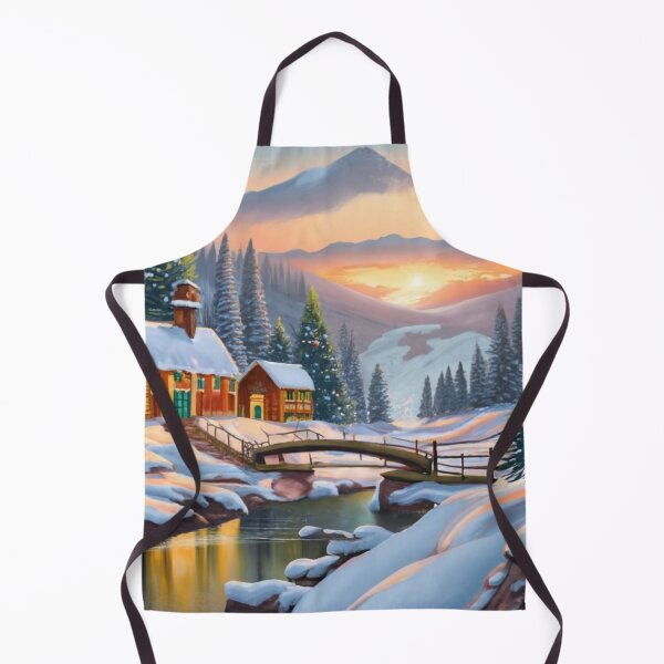 Item preview, Winter Landscape Mountains designed and sold by AOCollections.