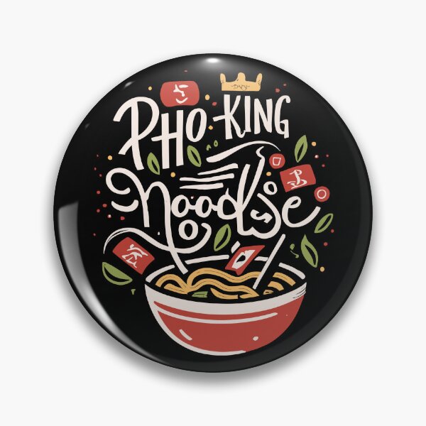 Item preview, Pho King Delicious Pho Funny Bumper Sticker designed and sold by InspireSticker.