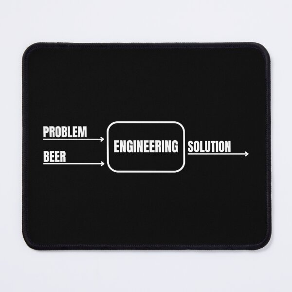 Item preview, Engineering, problem + beer = solution designed and sold by Entropiverse.