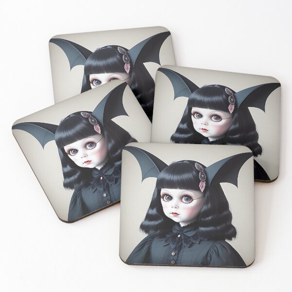 Item preview, Doll Design: Barbs Bat Girl designed and sold by WorkWickedly.