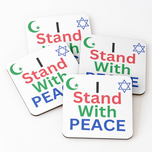 Item preview, I Stand With Peace in Palestine Israel  designed and sold by RiadMannan.