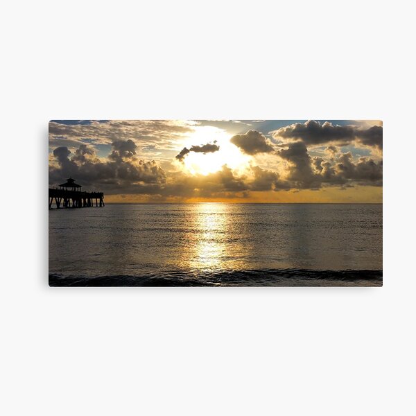 Item preview,   Panoramic,sunset dock,cottage dock,Sunrise dock,dock sunrise,sunrise dock scene,metal photo prints,picture on metal,metal art prints,metal picture prints designed and sold by eyesight4vision.
