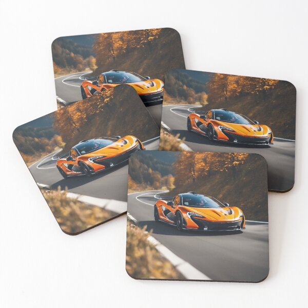 Item preview, Racing Cars- McLaren P1 Racing in the Swiss Alps designed and sold by AODesignStudio.
