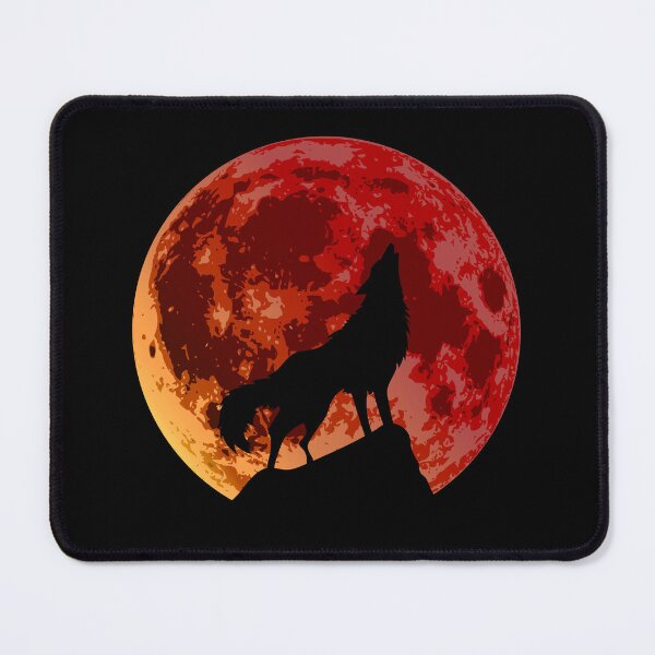 Item preview, Halloween Blood Moon Wolf designed and sold by InfinityTone.