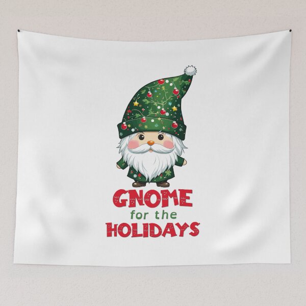 Item preview, Gnome For The Holidays Funny & Adorable Christmas Gnome designed and sold by Sandy Richter.