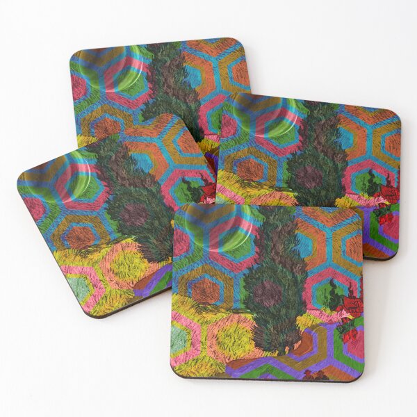Item preview, Road with Cypress and Star by Van Gogh (Remix by SABRE) designed and sold by sabreart.