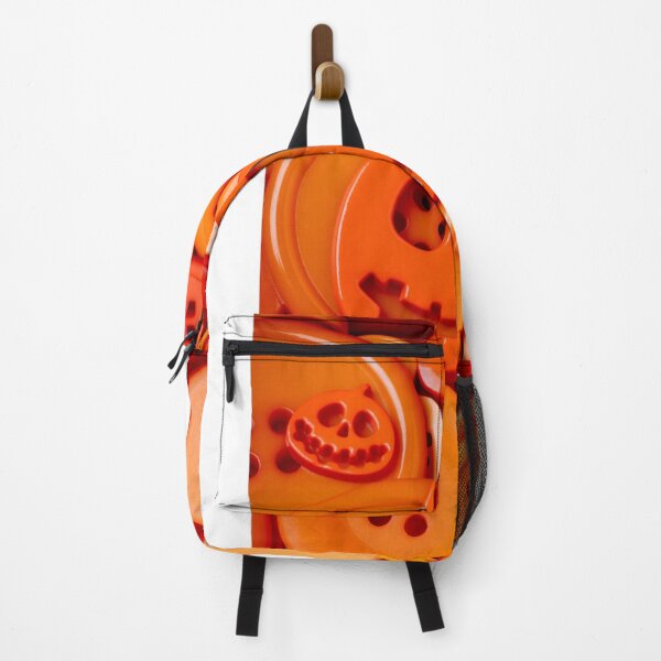 Item preview, Large Orange Pumpkin Face Button designed and sold by Garry Gay.