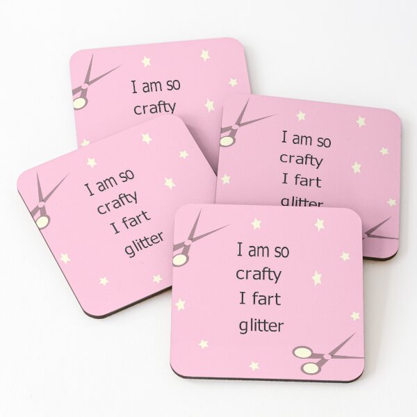 Item preview, I am so crafty I fart glitter designed and sold by martisanne.