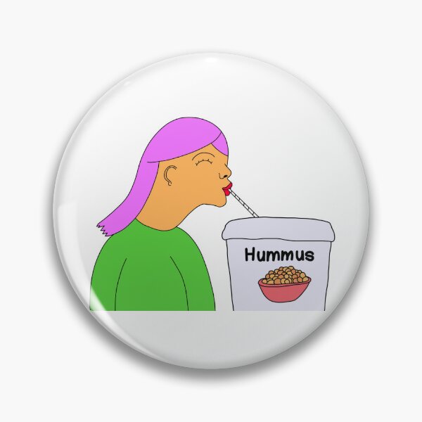 Item preview, Hummus Lover designed and sold by angrystickergal.
