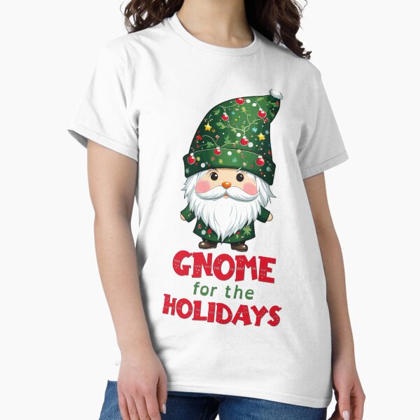 Item preview, Gnome For The Holidays Funny & Adorable Christmas Gnome designed and sold by Sandy Richter.