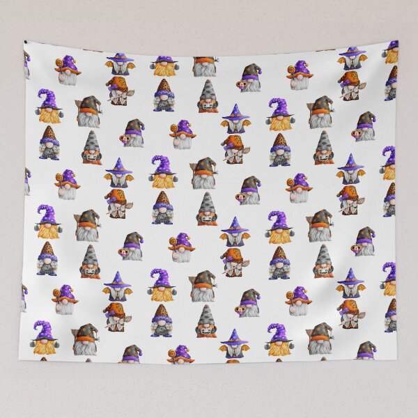 Item preview, Funny Halloween Gnomes  designed and sold by silviaol.