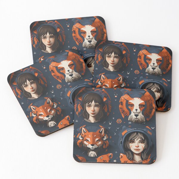 Item preview, Me and my guardian animal (nahual) designed and sold by ivanmejia.
