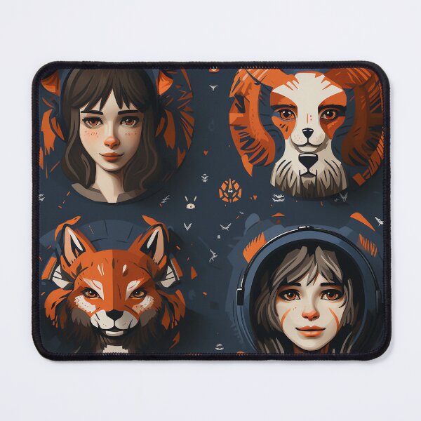 Item preview, Me and my guardian animal (nahual) designed and sold by ivanmejia.