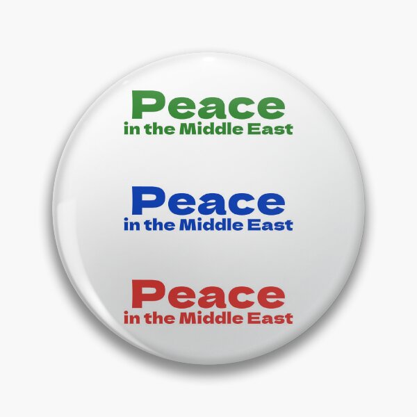 Item preview, Peace in the Middle East sticker pack red blue green designed and sold by Inspirationmotivation.