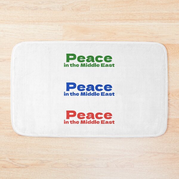 Item preview, Peace in the Middle East sticker pack red blue green designed and sold by Inspirationmotivation.