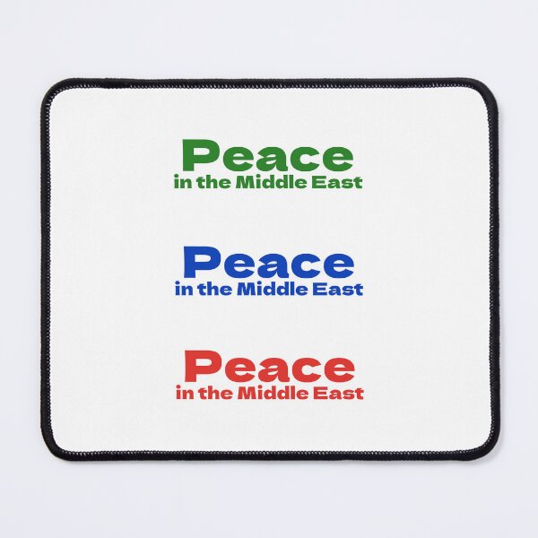 Item preview, Peace in the Middle East sticker pack red blue green designed and sold by Inspirationmotivation.