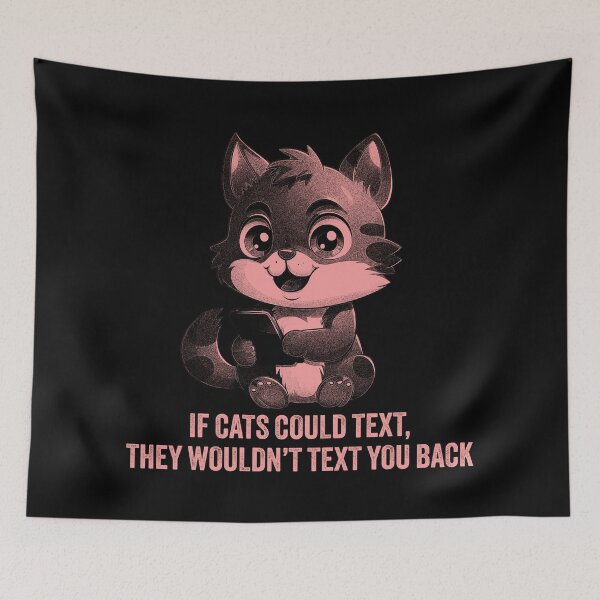 Item preview, If Cats Could Text designed and sold by Texterns.