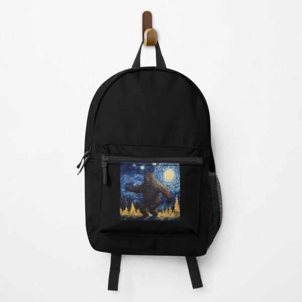 Artikelvorschau, Sasquatch Starry Night Bigfoot van Gogh Gemälde entworfen und verkauft von Vangoholic.