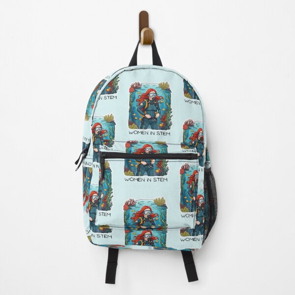 Item preview, Women in stem scuba diver designed and sold by WildStudiio.