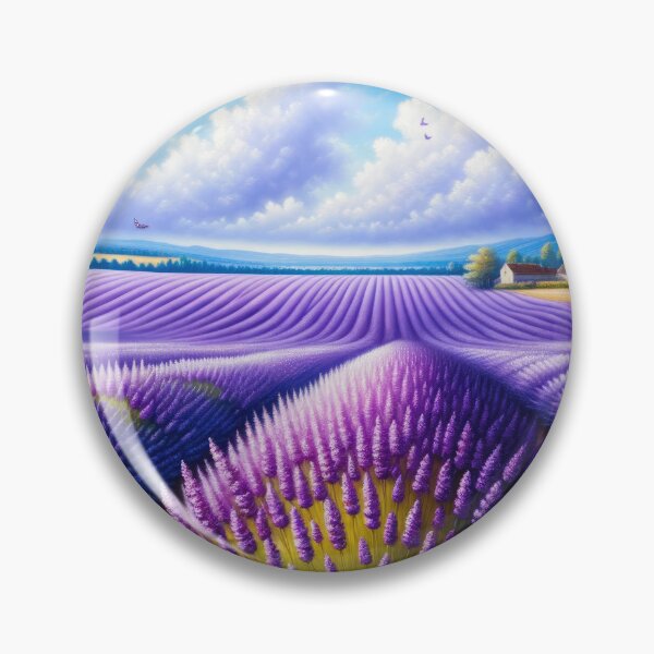 Item preview, Lavender Dreams - Idyllic Fields Bathed in Sunlight designed and sold by Newpixelland.
