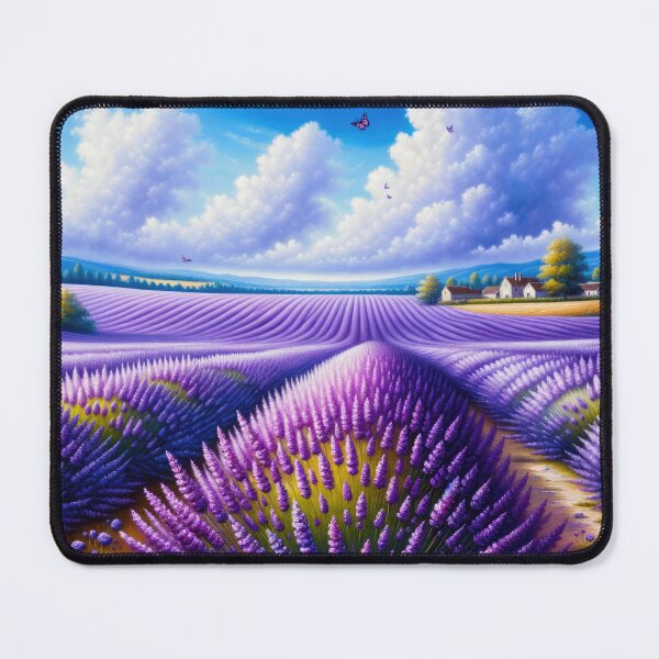 Item preview, Lavender Dreams - Idyllic Fields Bathed in Sunlight designed and sold by Newpixelland.