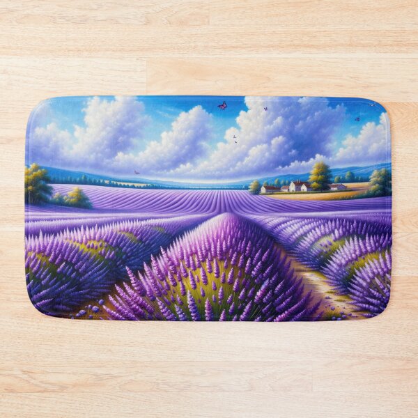 Item preview, Lavender Dreams - Idyllic Fields Bathed in Sunlight designed and sold by Newpixelland.
