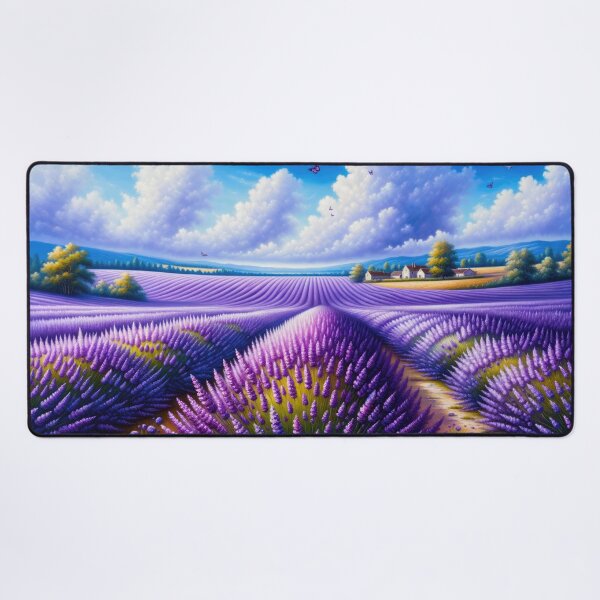 Item preview, Lavender Dreams - Idyllic Fields Bathed in Sunlight designed and sold by Newpixelland.