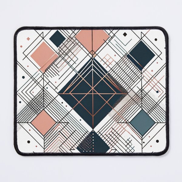 Item preview, Geometric Diamond and Triangle Pattern designed and sold by The-Library.