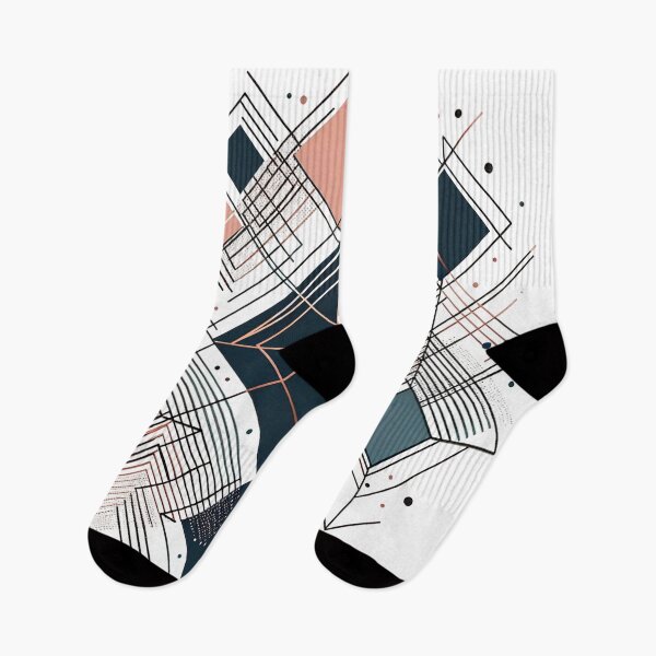 Item preview, Geometric Diamond and Triangle Pattern  designed and sold by The-Library.